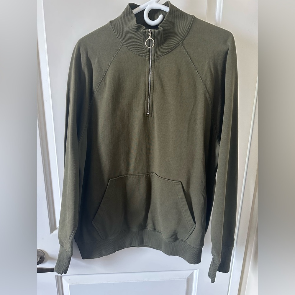 Drake’s Extra Large Zip Sweater
